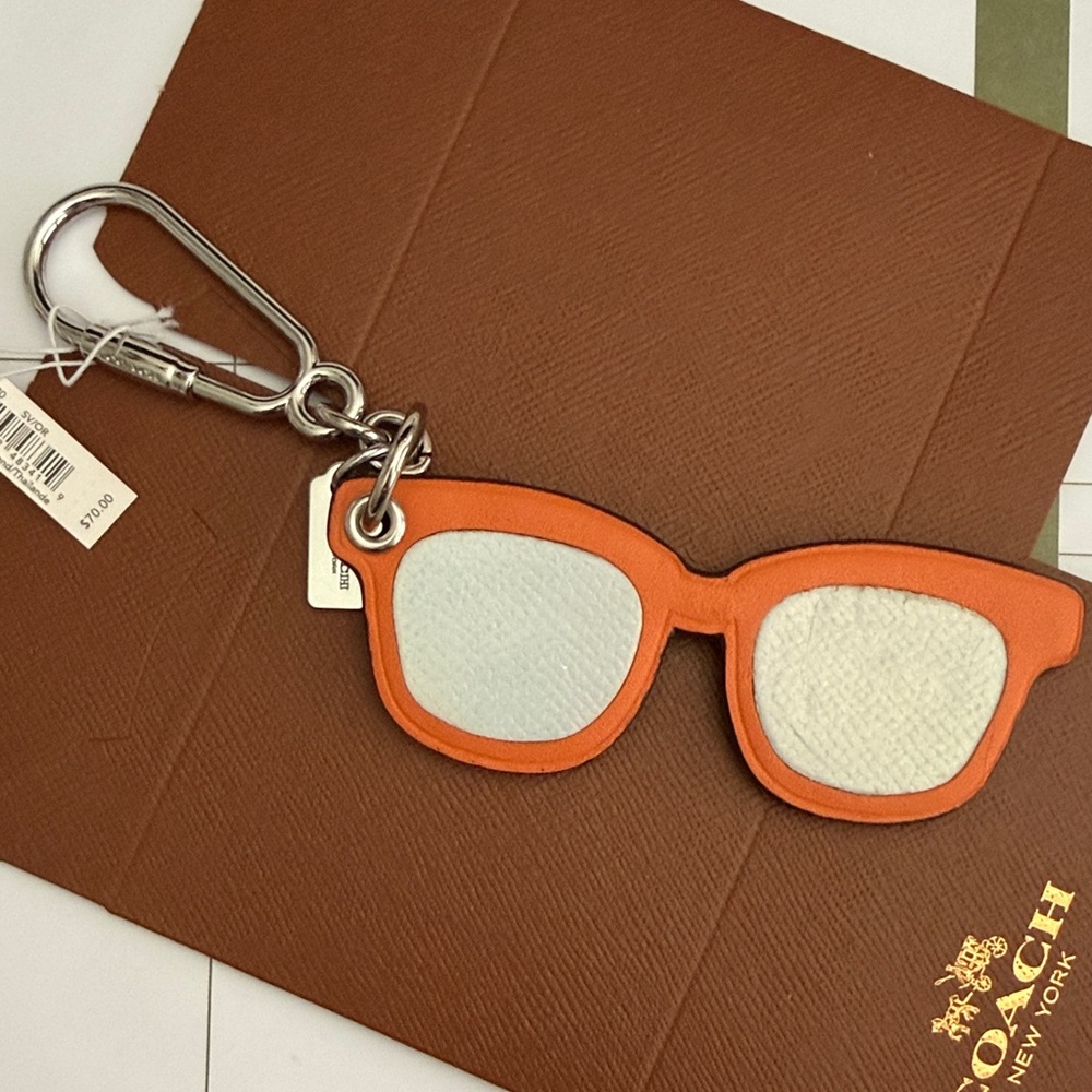 Coach Sunglasses Keychain Charm